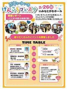 百年いきいきけんこうフェスタ開催レポート